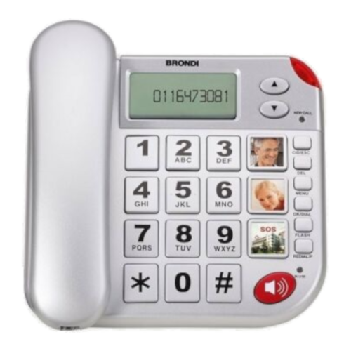 TELEFONO SUPERBRAVO PLUS ARGENTO