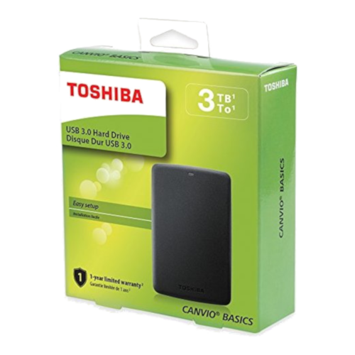 Hard Disk 3Tb Canvio Basic