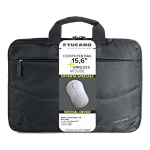 Borsa Notebook con Mouse - Nera