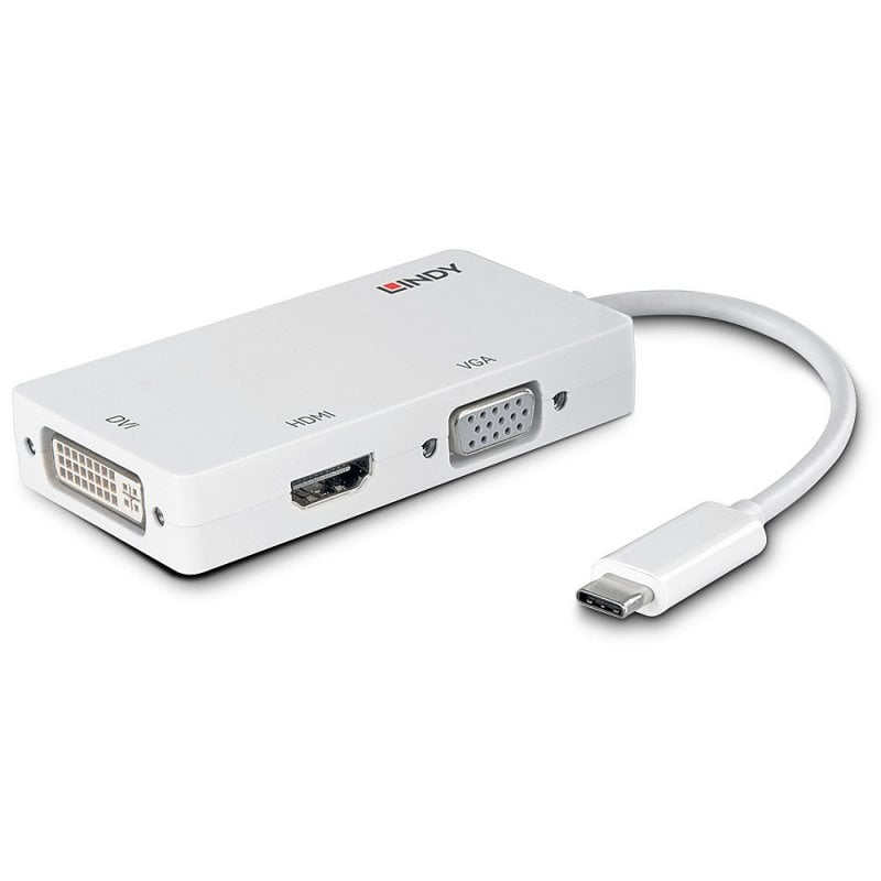 Convertitore da DP ALT Mode a HDMI-DVI-VGA