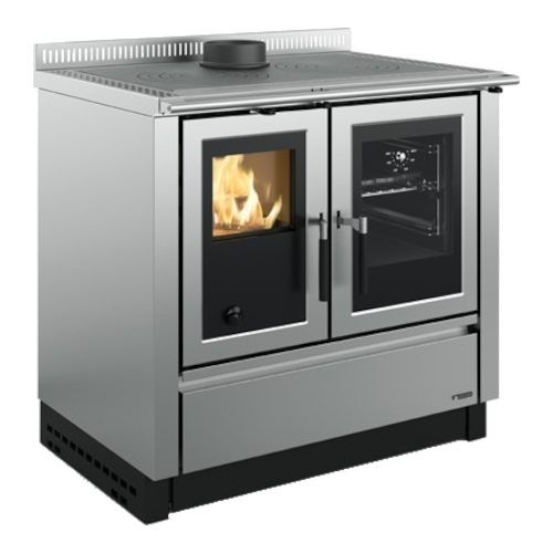 Cucina a legna VENEZIA  7016400 Inox