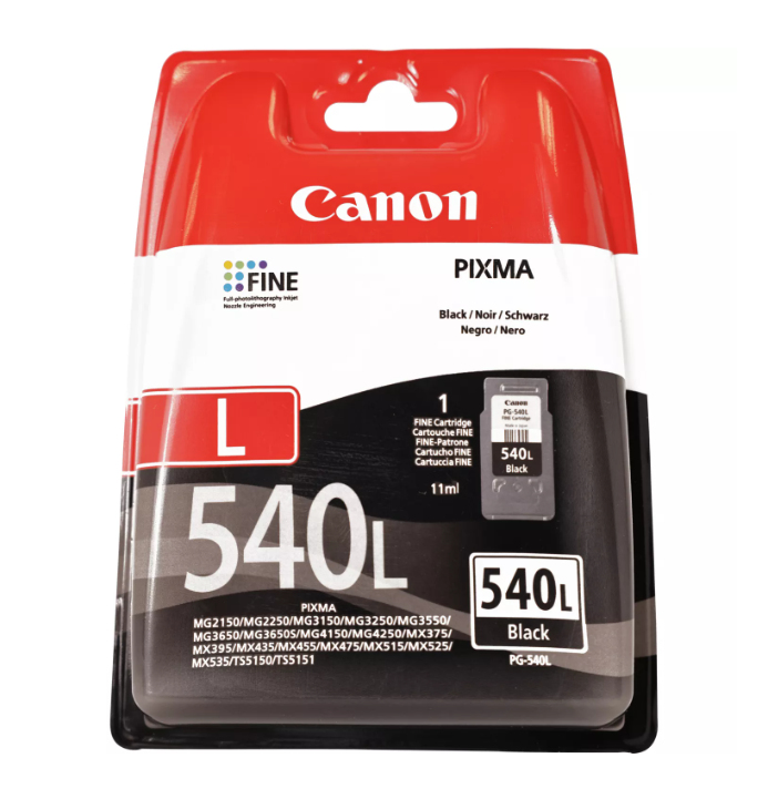 Cartuccia Canon 540L Nero