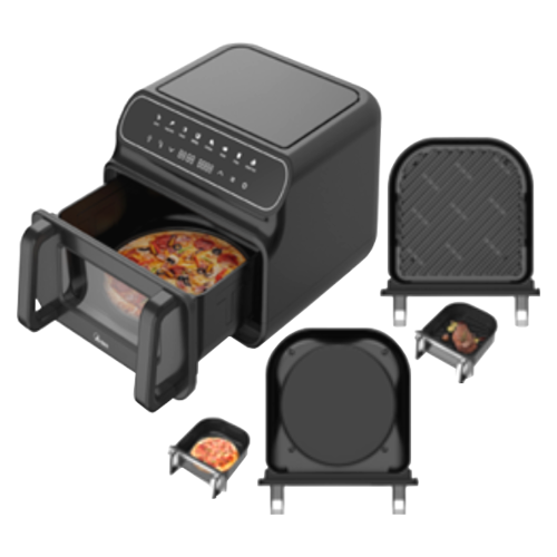Friggitrice ad aria ARFRYA09GP Airfryer Grill Over
