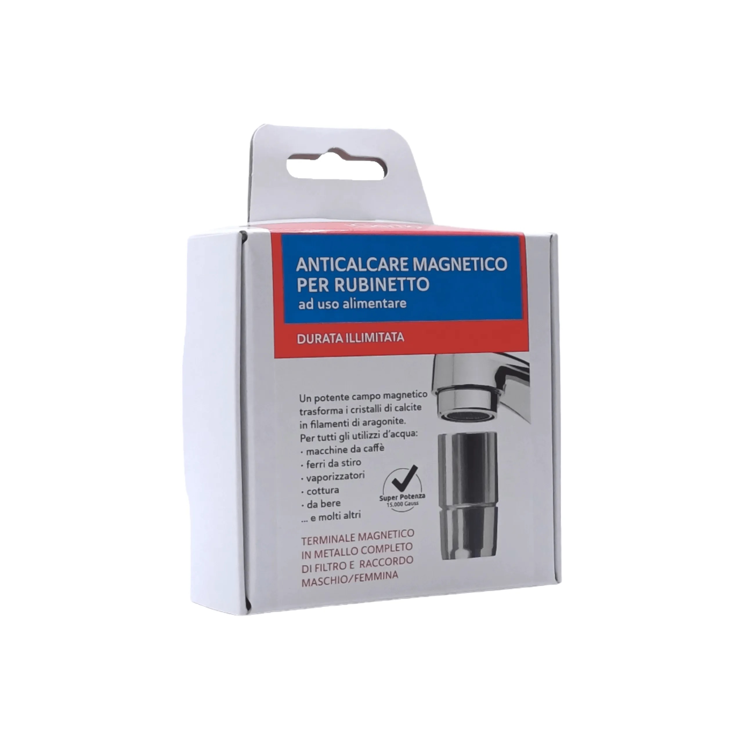 ANTI CALCARE MAGNETICO RUBINETTO - CONF. DA 1 PZ