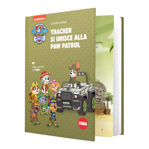 Faba Leggere insieme : Tracker si unisce alla Paw Patrol BKI15303