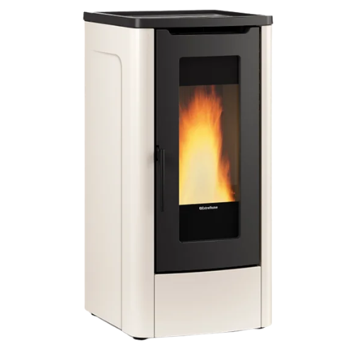 Stufa a pellet canalizzata DAHIANA PLUS AD Avorio - 001295651