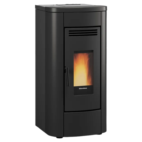 Stufa a pellet ermetica ventilata KLAUDIA AD EVO Nero - 001297101