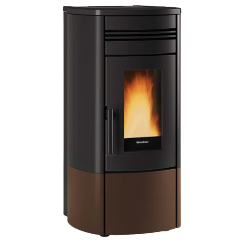 Stufa a pellet ermetica NORIS PLUS EVO Bronzo - 001296451