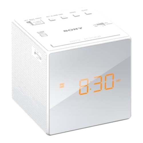 Radio sveglia ICFC1W