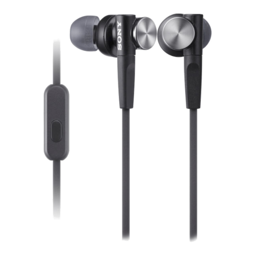 Auricolare con Microfono nera MDRXB50APB