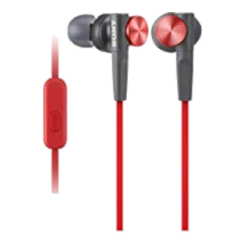 Auricolare con Microfono Rossa MDRXB50APR
