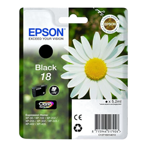 Cartuccia C13T18014012 Margherita Nera