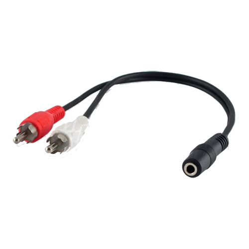 Cavo 2 RCA 1 Jack 17-035B