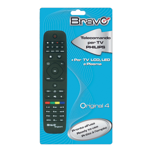 Telecomando comp. PHILIPS ORIGINAL 4