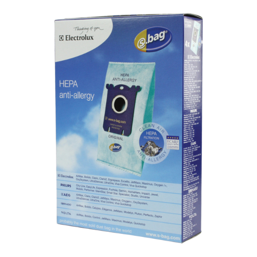 Confezione sacchetti aspirapolvere E260B