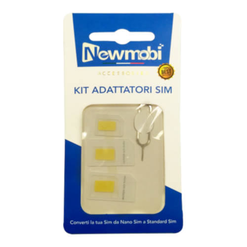 KIT ADATTATORI SIM NEWMOBI