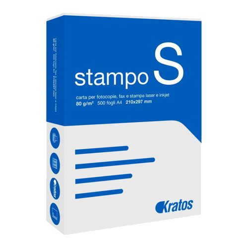 Risma 500 fogli 80 grammi Dolphin