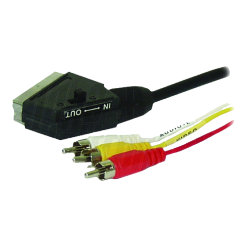 Cavo scart/3RCA in/out 92-068A