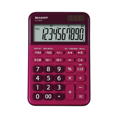 Calcolatrice EL-M335 rosso