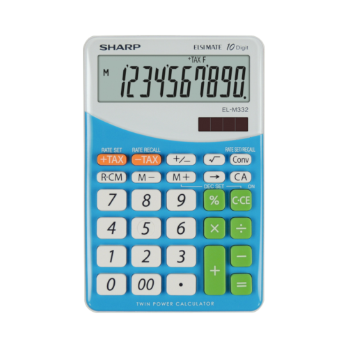 Calcolatrice EL-M332 blu