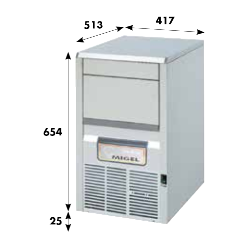 Fabbricatore di ghiaccio KP20W - 3P0020W