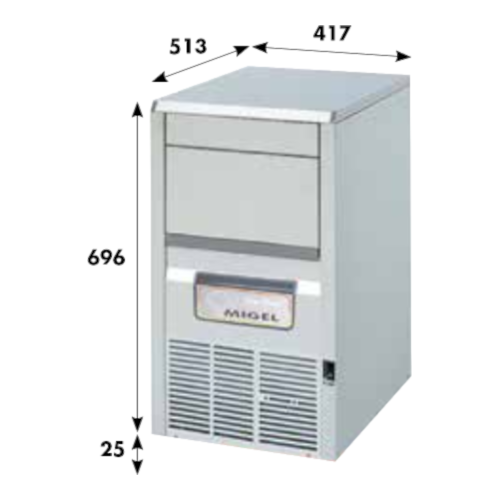 Fabbricatore di ghiaccio KP30F - 3P0030F