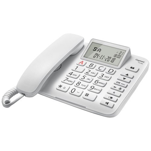 Telefono fisso Gigaset DL380 Bianco