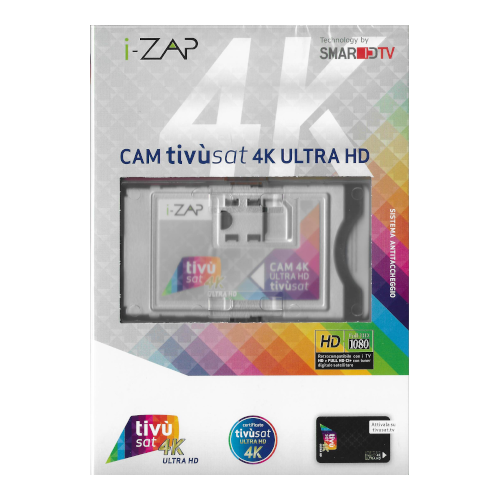 IZAP CAM TIVU SAT UHD 4K