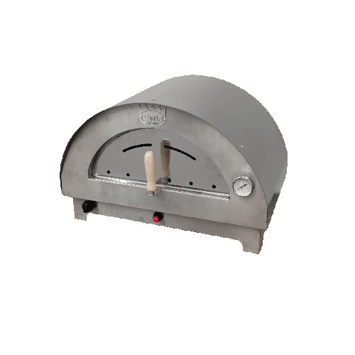 Forno a gas Clementino Tetto Inox - F00118