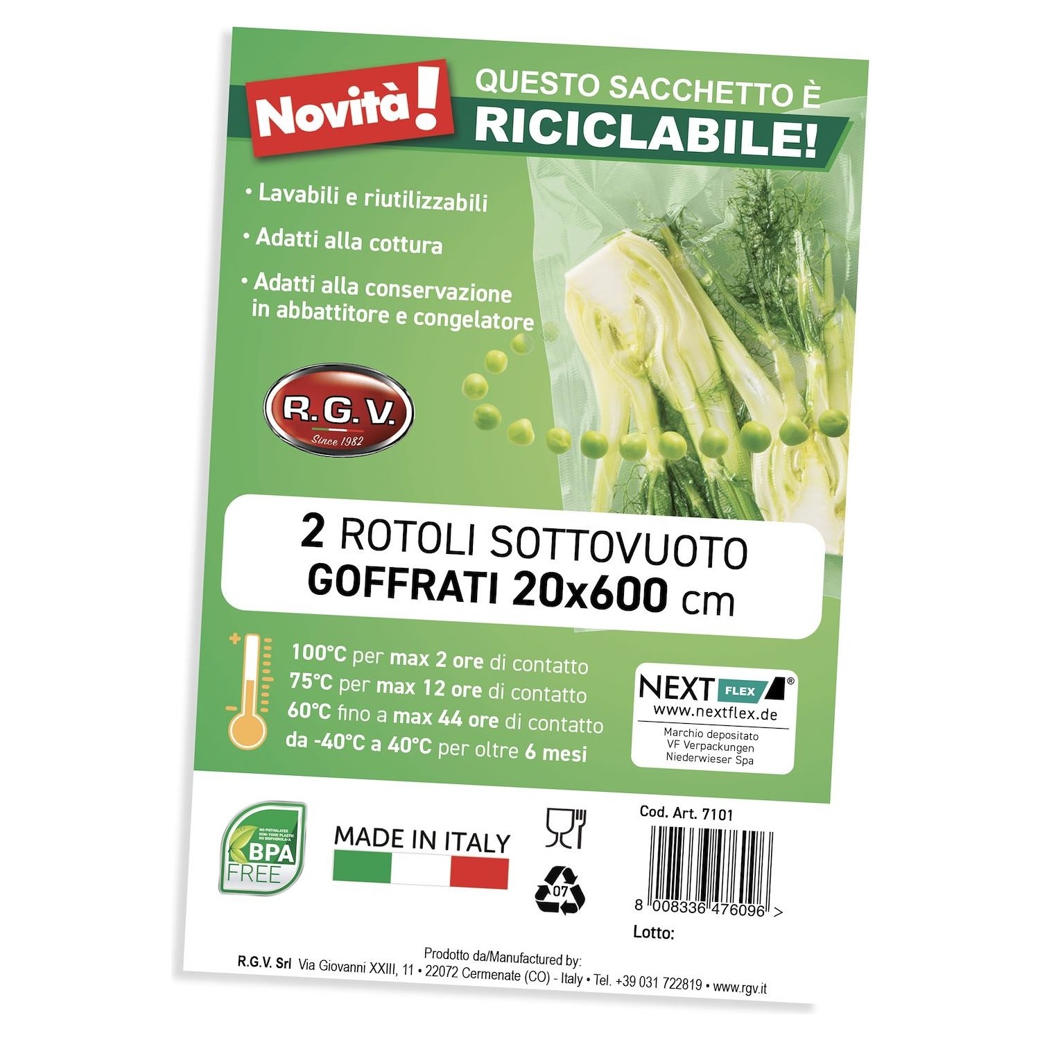 Rotoli Gofrati 7101