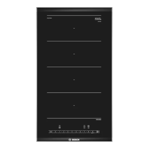 Bosch Serie 6 PXX375FB1E piano cottura Nero Da incasso Piano cottura a induzione 2 Fornello(i) Nero