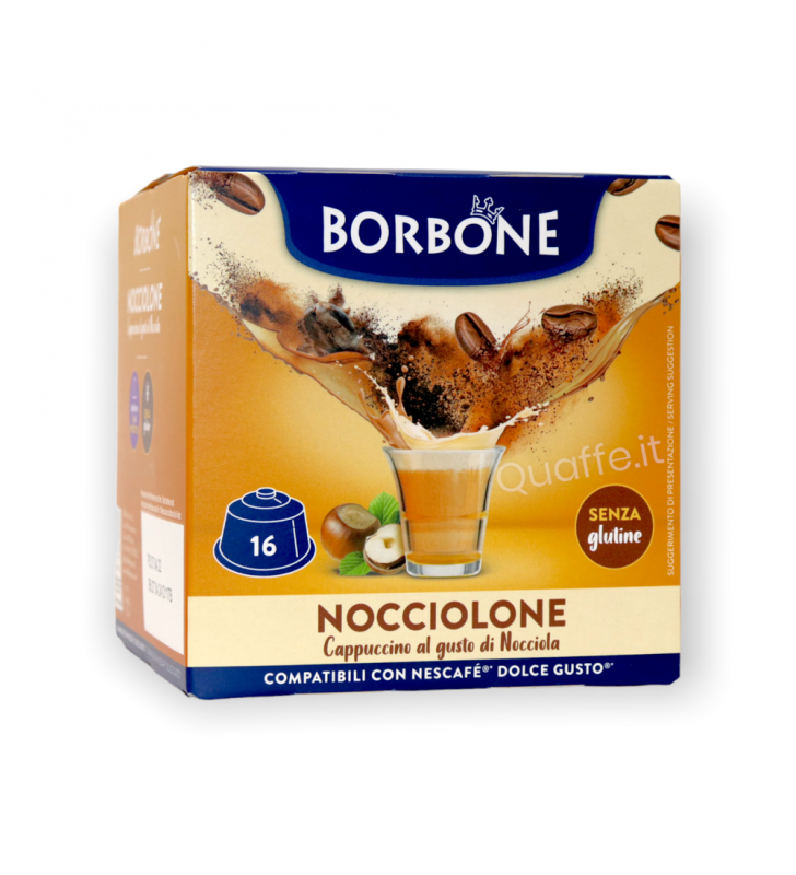 Confezione 16 Caps NoccioloneDolcegusto