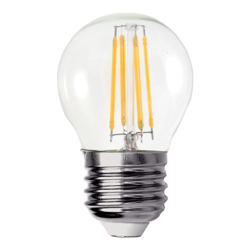 LED FILO SFERA E27 4W 4K 470 Lm