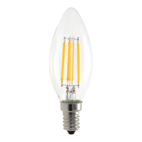 LED FILO OLIVA E14 4W 6K 470 Lm