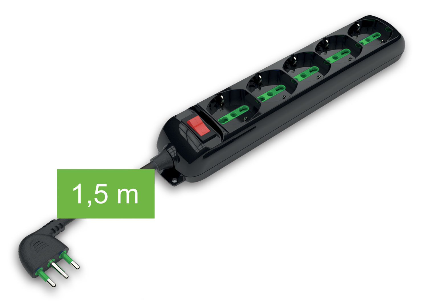 MULTIPR.5 POSTI UNIV.+INT.C/CAVO SP.16A+T NERA