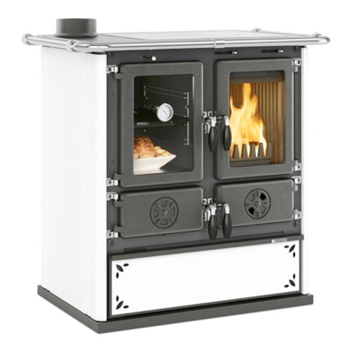 Cucina ROSETTA SINISTRA STEEL Bianco Puntinato 7013135