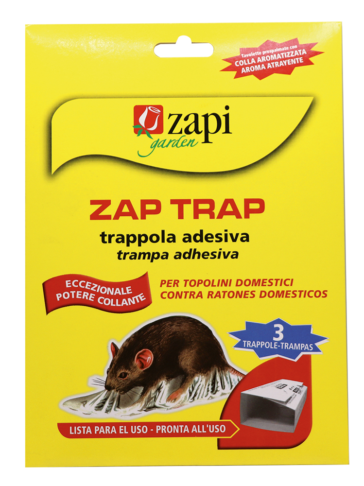 ZAP TRAP trappola topi/insetti 3 pz