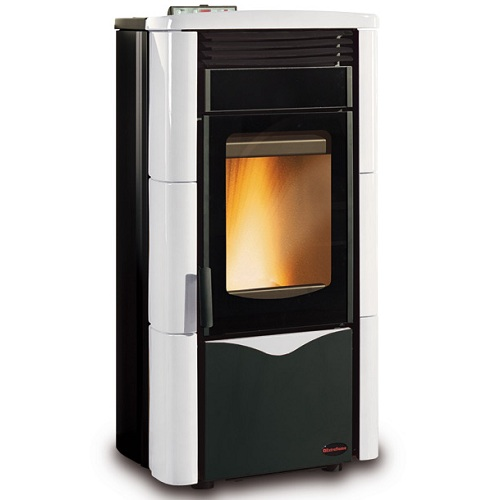 Stufa TOSCA PLUS Bianca Canalizzata 1273004