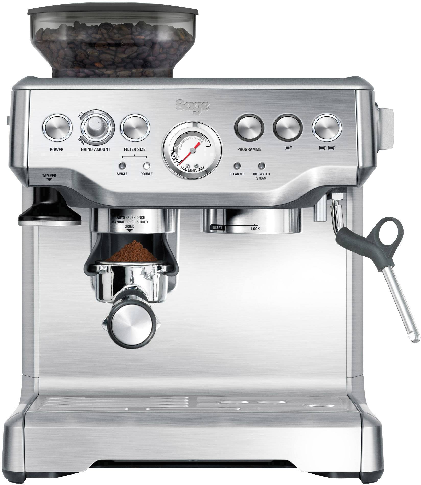The Barista Express Brushed Stainless Steel