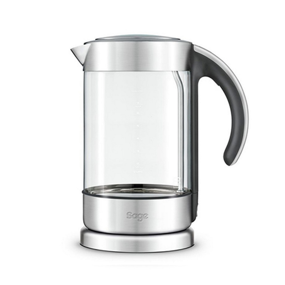 The Crystal Clear Kettle Glass and Stainless S.
