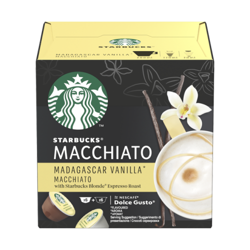 12 Capsule espresso macchiato vaniglia