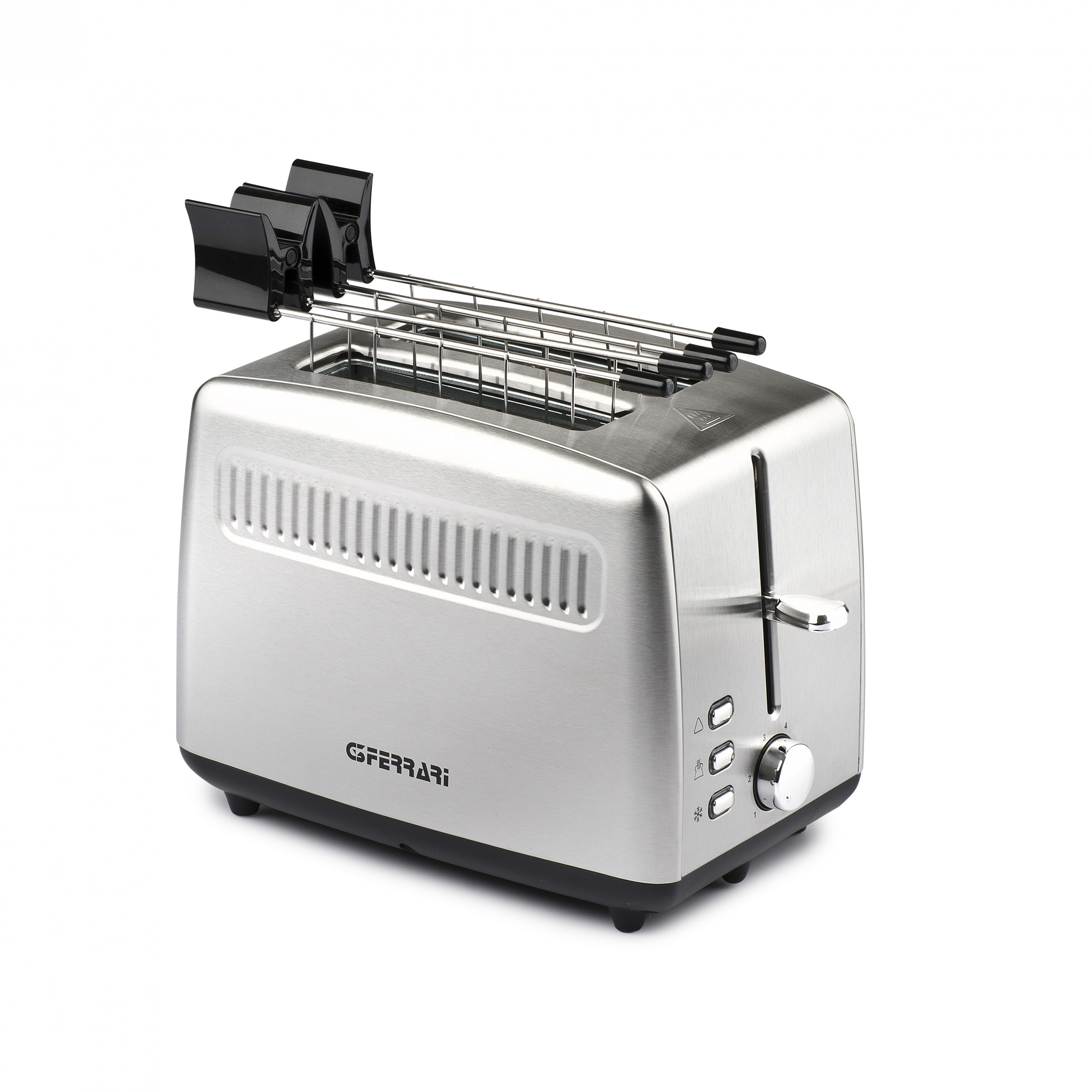 Tostapane Acciaio Elettronico con Pinze 850 Watt 