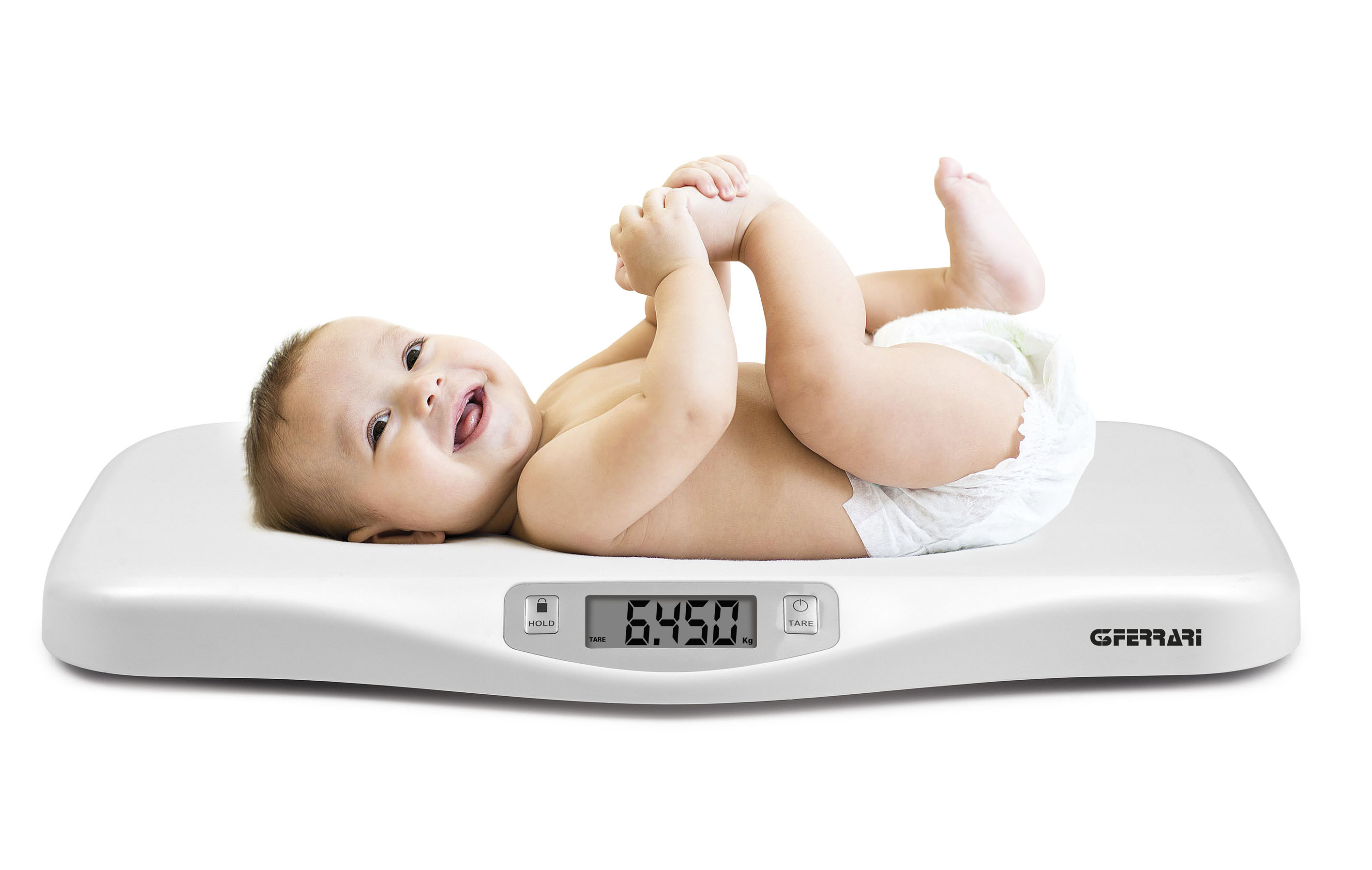 Bilancia PesaBimbi Plastica Ergonomica Elettronica 5gr/20kg 