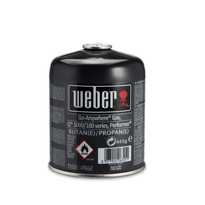 Cartuccia gas Weber 445 g - 17846