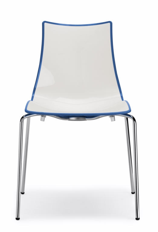 ZEBRA BICOLORE A 4 GAMBE CROM.