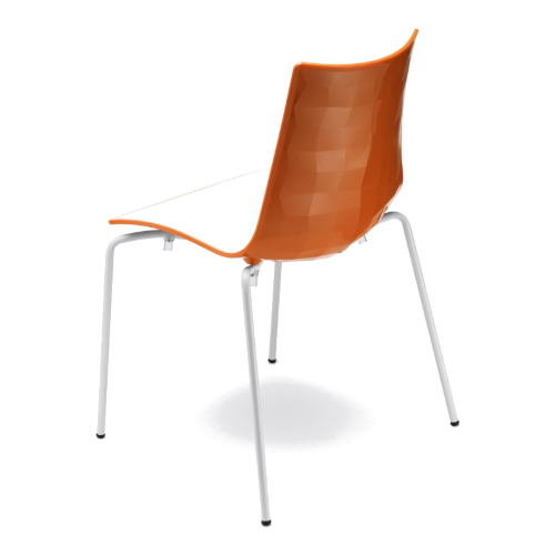 ZEBRA BICOLORE A 4 GAMBE BIANC