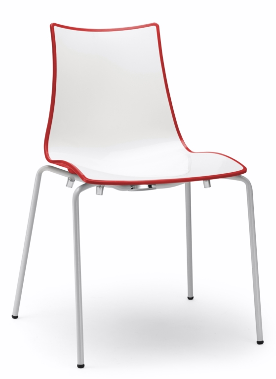 ZEBRA BICOLORE A 4 GAMBE BIANC