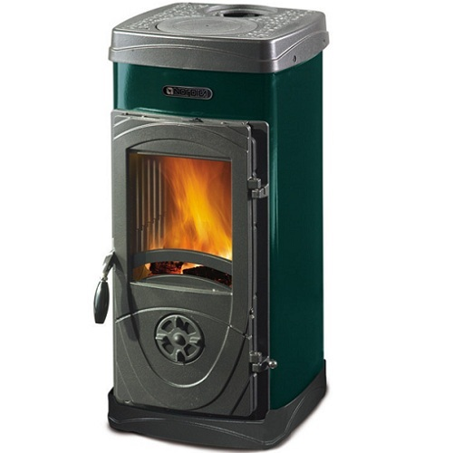 Stufa a legna SUPER JUNIOR Verde 7111072