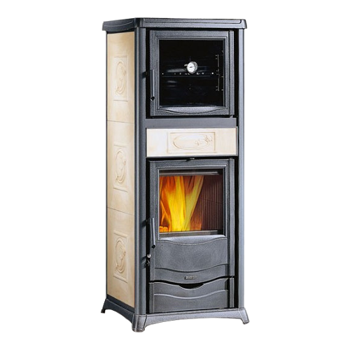Stufa TermoROSSELLA PLUS FORNO DSA Liberty Pergamena Antico 7117368