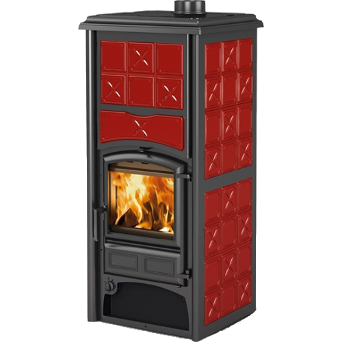 Stufa LORIET S DSA maiolica Bordeaux 7117400